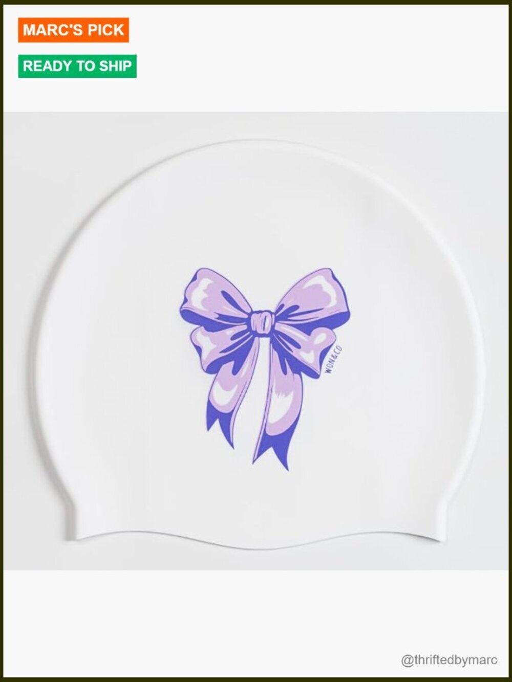 Silicone Swim Cap for Women - Waterproof Non-Slip for Long Hair